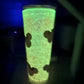 24oz snowglobe glow in the dark