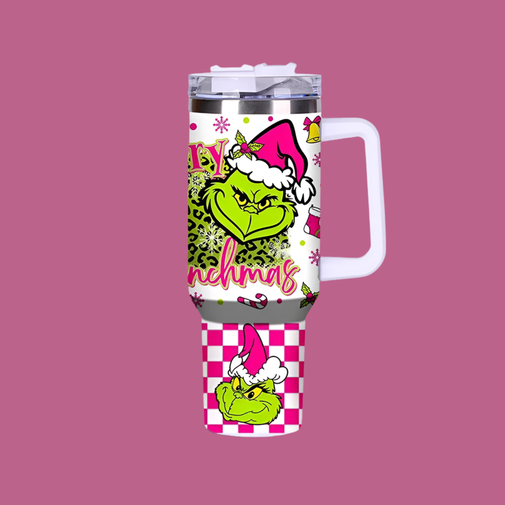 40oz Grinch Tumbler