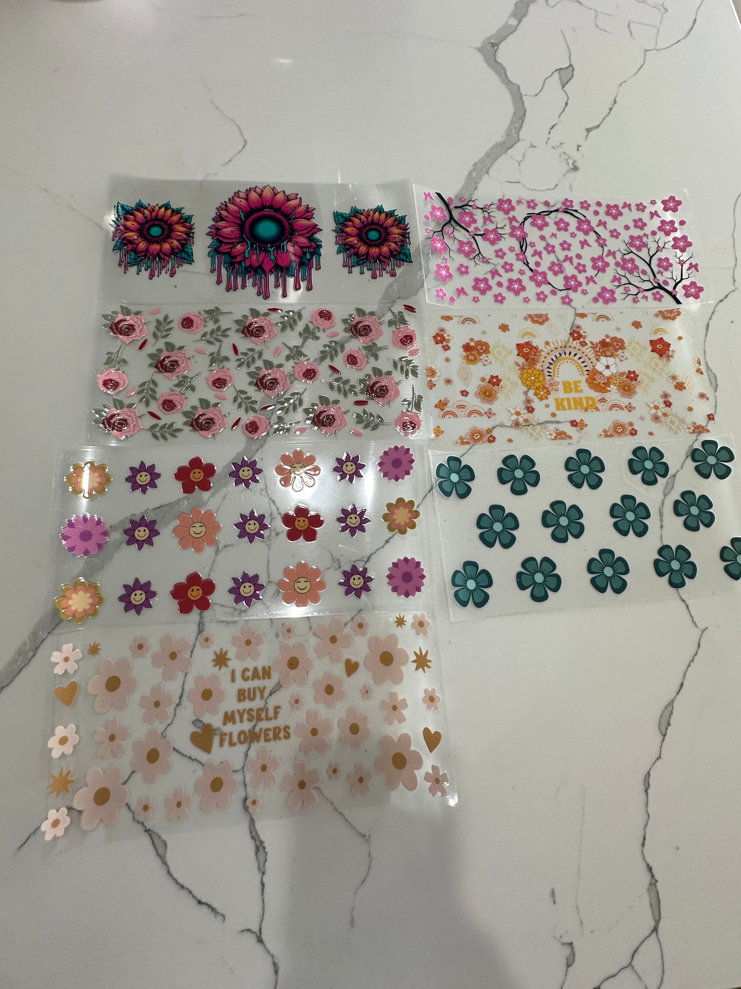 Decals (flowers)