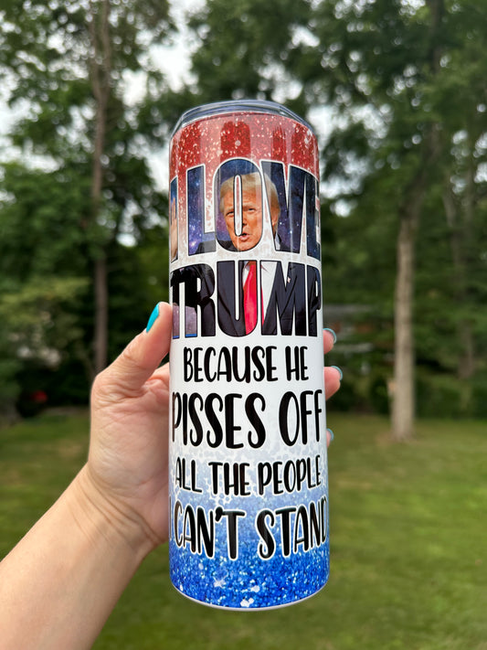 20oz Love Trump Tumbler