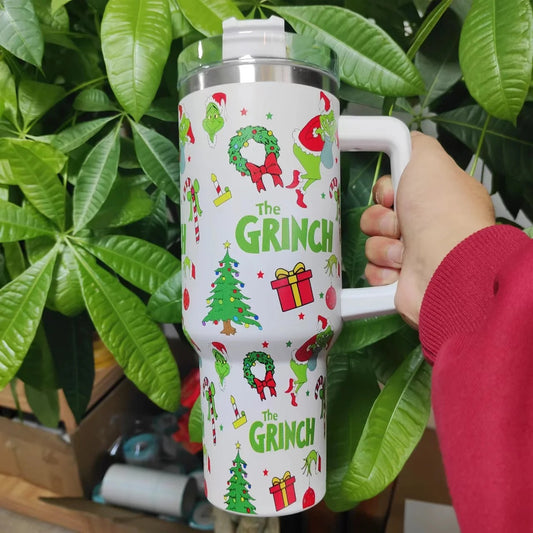 40oz Grinch Tumbler